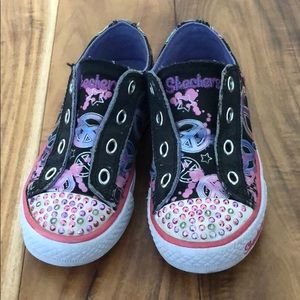 Skechers twinkle toes light up shoes